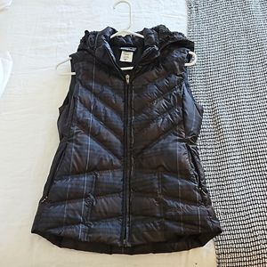 Patagonia Down With It Vest in Headlands Plaid